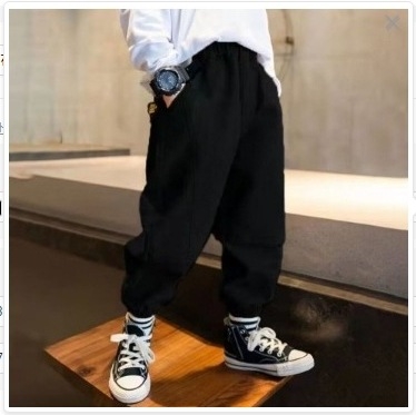 Pantaloni anti țânțari pentru fete, ușori de vară, material Ice Silk, mărimea 120, Vara 2024