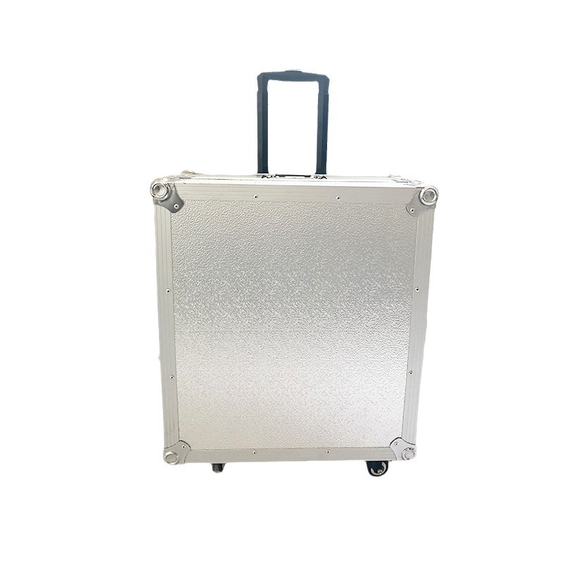 Trusă de unelte cu role din aliaj de aluminiu, impermeabilă și rezistentă la șocuri, personalizată, pentru echipamente foto