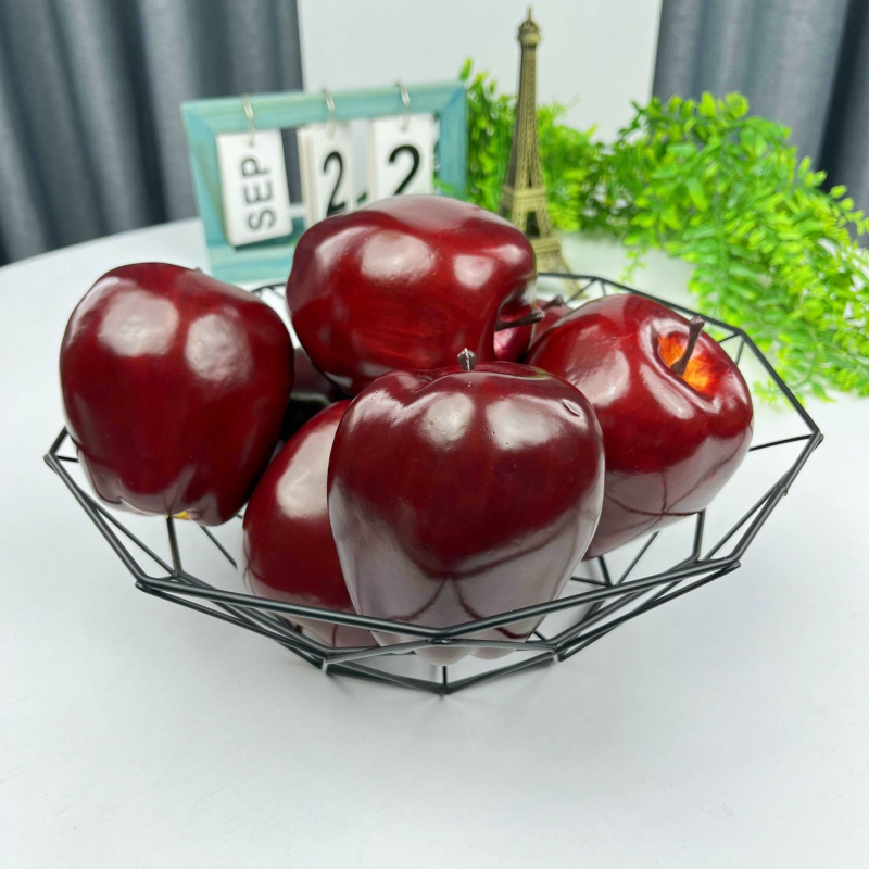 Modele realiste de fructe și legume din spumă pentru decor de casă și recuzită fotografică.