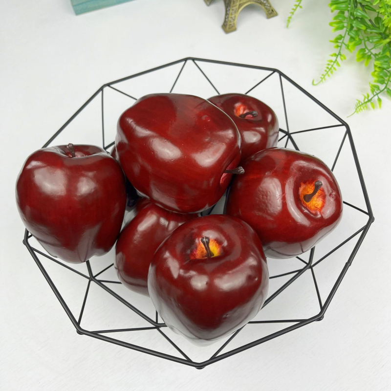 Modele realiste de fructe și legume din spumă pentru decor de casă și recuzită fotografică.