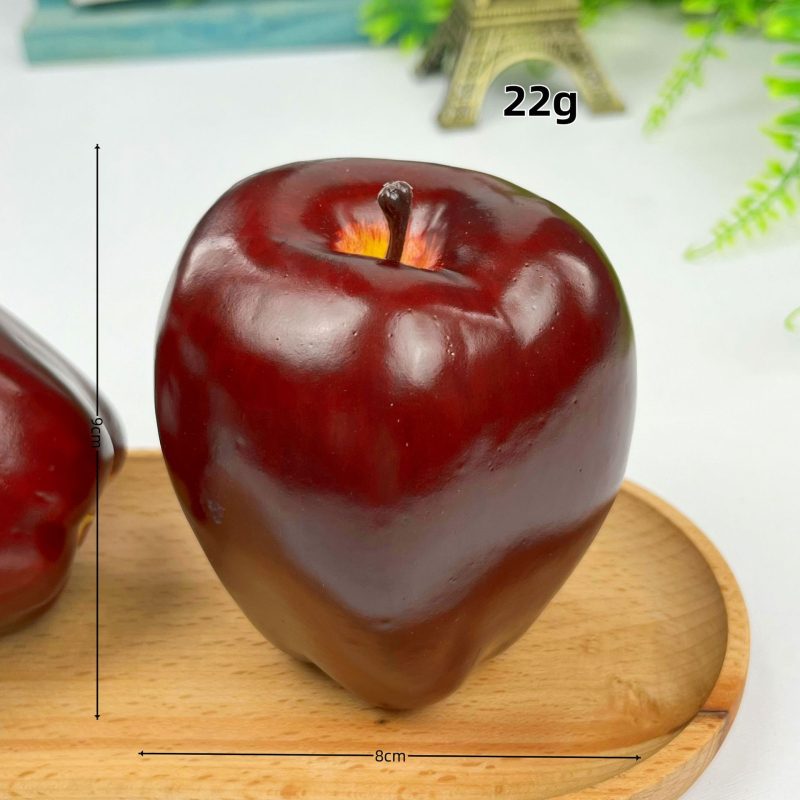 Modele realiste de fructe și legume din spumă pentru decor de casă și recuzită fotografică.