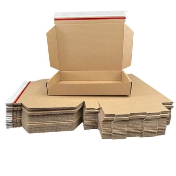 Cutie din carton ondulat foarte rezistent pentru expedieri, ambalaj de tip cadou, neimprimată, în stoc