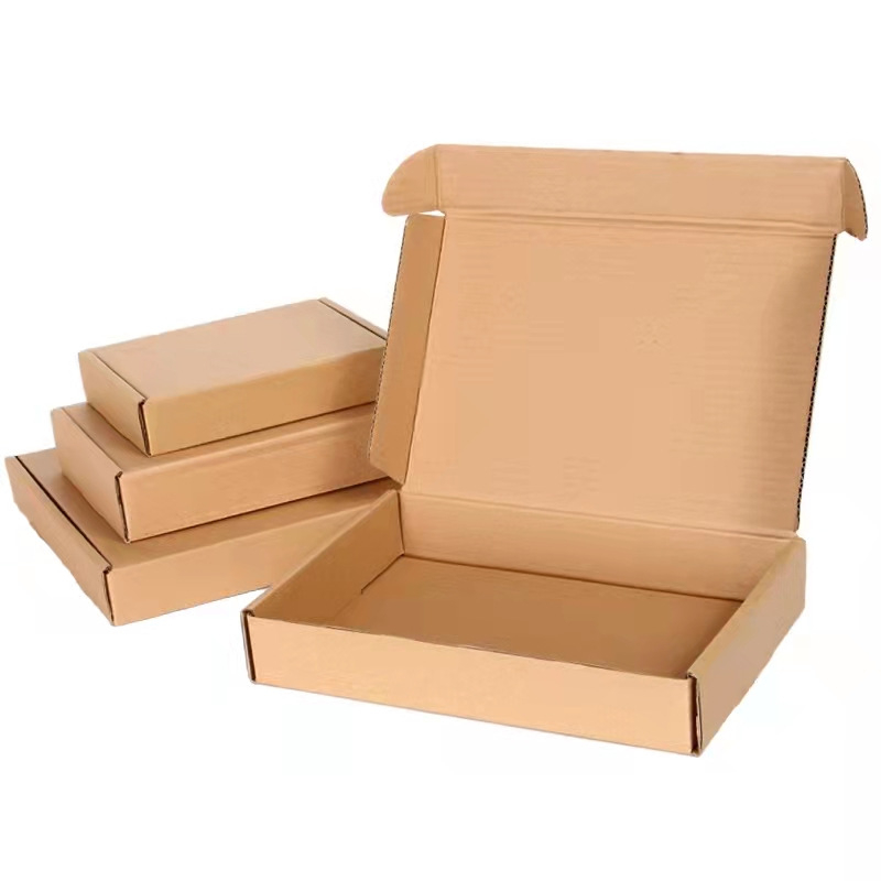 Cutie din carton ondulat foarte rezistent pentru expedieri, ambalaj de tip cadou, neimprimată, în stoc