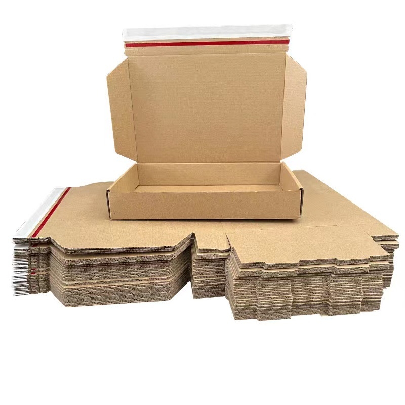 Cutie din carton ondulat foarte rezistent pentru expedieri, ambalaj de tip cadou, neimprimată, în stoc