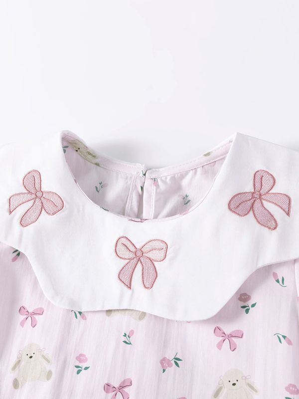 Little Maven Rochie de vară drăguță pentru fete, rochie pentru copii, stil european-american