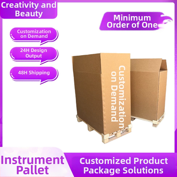 Cutii din carton rezistent, personalizate, stil american, șapte straturi 3A, capac superior și inferior, carton ondulat rigid, ambalaj pliabil
