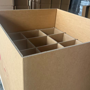 Cutii din carton rezistent, personalizate, stil american, șapte straturi 3A, capac superior și inferior, carton ondulat rigid, ambalaj pliabil