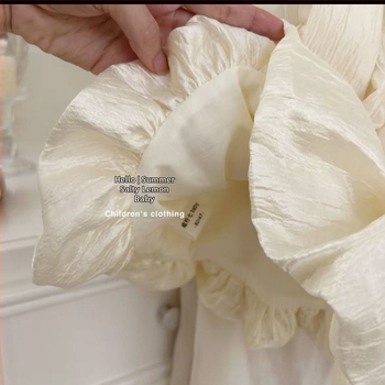 Rochie prințesă pentru fetițe, fără mâneci, croială A-line, uni, primăvară-vară, 3–8 ani