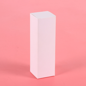 Cutii de ambalaj personalizate, cutii color, cutie din carton alb pliabil pentru cosmetice, cutie de cosmetice cu bază, ștampilare UV auriu și imprimare personalizată
