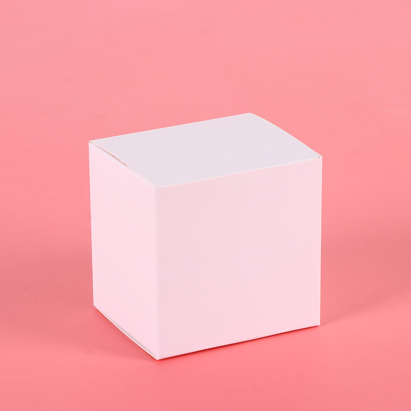 Cutii de ambalaj personalizate, cutii color, cutie din carton alb pliabil pentru cosmetice, cutie de cosmetice cu bază, ștampilare UV auriu și imprimare personalizată