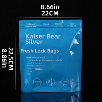 Fresh Lock Pungi pentru prospețimea alimentelor în congelator, sigilate, protejate împotriva luminii, antioxidante, reutilizabile, utilizare casnică, PE, pachet de 6