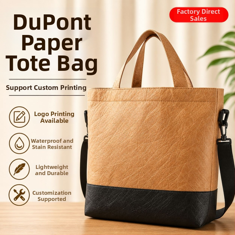 Genți de hârtie DuPont cu imprimare a logo-ului, cadouri promoționale și ambalaje pentru cumpărături