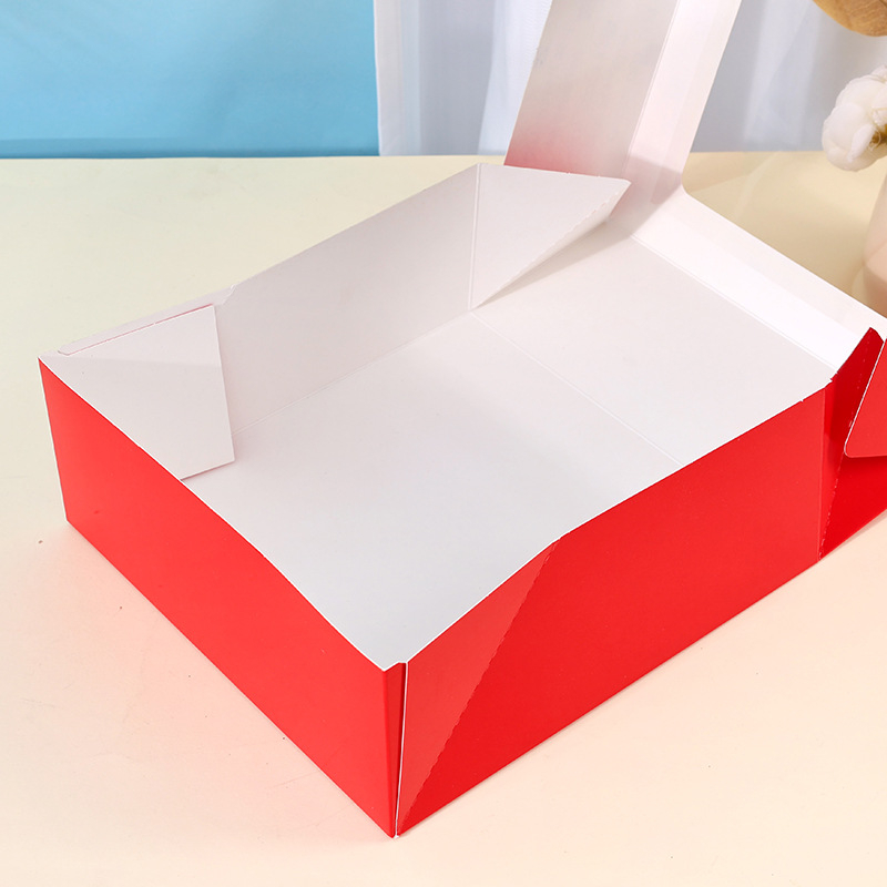 Cutii color personalizate cu fereastră special tăiată, ambalaje cu logo pentru cosmetice și electronice, cutie pliabilă din carton alb