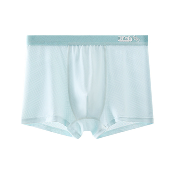 Boxeri pentru băieți adolescenți, din ice silk, vară, subțiri, respirabili, cu plasă