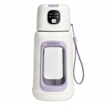Juicer portabil cu funcție de zdrobire a gheții, compact pentru uz casnic și în aer liber, pahar de suc din fructe