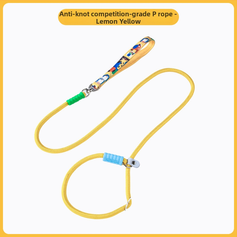 Lesă pentru câini P-Chain P-Rope, de la mic la mare, snur de plimbare rezistent la rupere