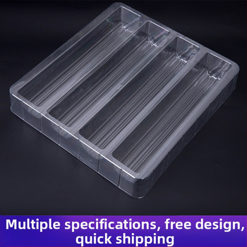 Caseta blister transparenta pentru componente ale tevi ondulate (PET/PS/PP)