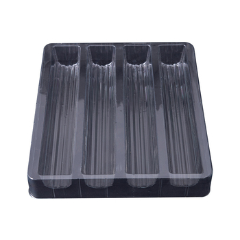 Caseta blister transparenta pentru componente ale tevi ondulate (PET/PS/PP)