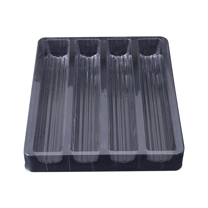 Caseta blister transparenta pentru componente ale tevi ondulate (PET/PS/PP)