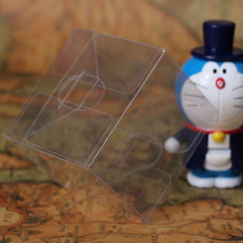 Cutie transparentă pentru cosmetic, din PP/PVC, cu capac PET, dimensiuni 7×7×5.5 cm