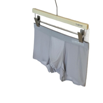 SP118 He Feng Yi Summer Mist - Boxeri pentru bărbați, respirabili, senzație de nud aproape, croială care înconjoară șoldurile, fără cusături, talie medie