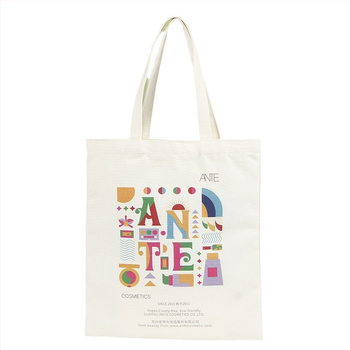 Geantă de pânză pentru cumpărături cu imprimare color, geantă studențească, personalizabilă