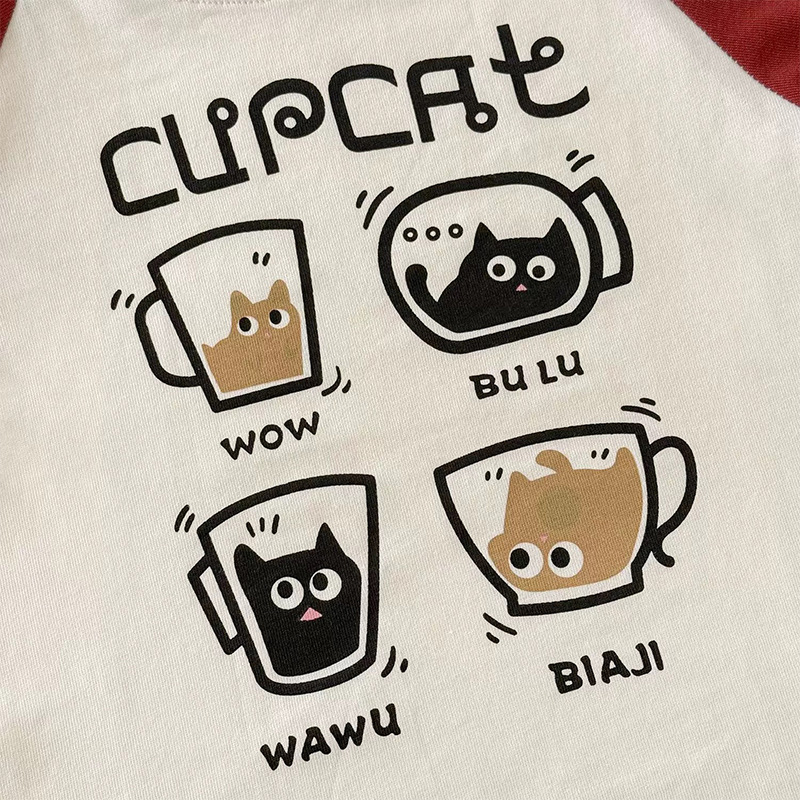 Salopetă de bebeluș din bumbac, fără mâneci, vară, imprimeu pisică, unisex, pentru nou-născuți