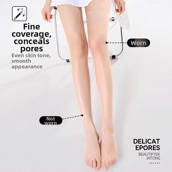 Șosete până la coapsă pentru femei, culoare pielii, transparente și sexy, alungesc picioarele, rezistente la agățare, durabile, antiderapante, ultra-subțiri, pentru primăvară-vară