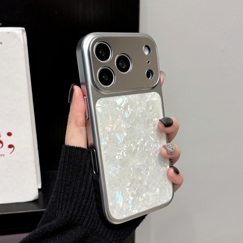 Husă pentru iPhone 17 Pro Max cu fereastră mare și model din rășină; protecție pentru iPhone 14–16