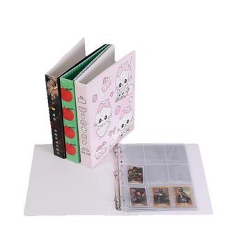 Album PU personalizat pentru carduri cu vedete din anime, album foto Polaroid, album de stocare pentru carduri pentru festivaluri de muzică