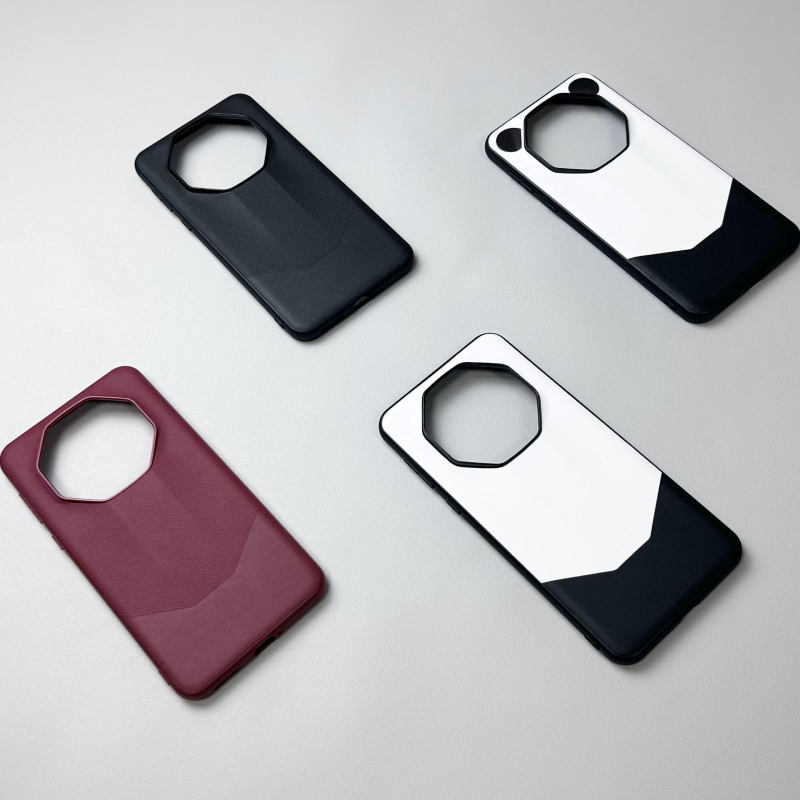 Husă de protecție Huawei Mate60 RS – minimalistă, creativă, piele sintetică, acoperire completă, anti-cadere