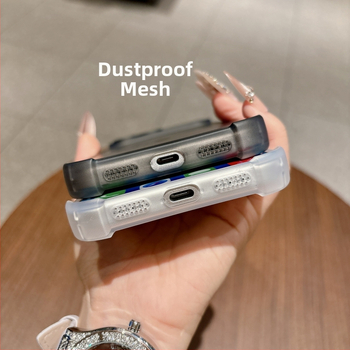 Husa magnetică cu airbag la patru colțuri, antișoc, finisaj mat pentru iPhone 17 Pro Max și iPhone 16