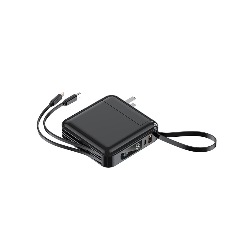 Power Bank 20000mAh cu încărcare rapidă de 22,5W și priză AC încorporată – încărcător portabil de capacitate mare