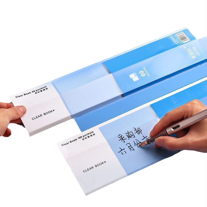 Dosar A4 din PP transparent, gros, pentru birou
