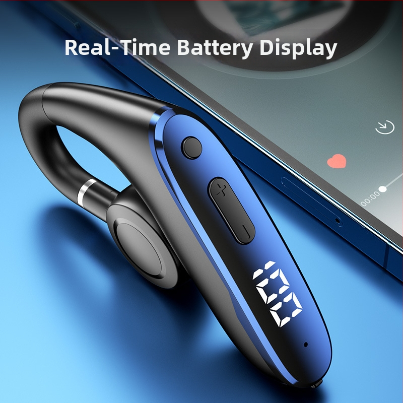 W8 căști Bluetooth cu suport pentru ureche, wireless, conducţie osoasă, ne-in-auricular, căști sportive cu anulare zgomot, IPX5, peste 8 ore autonomie, Bluetooth 5.2