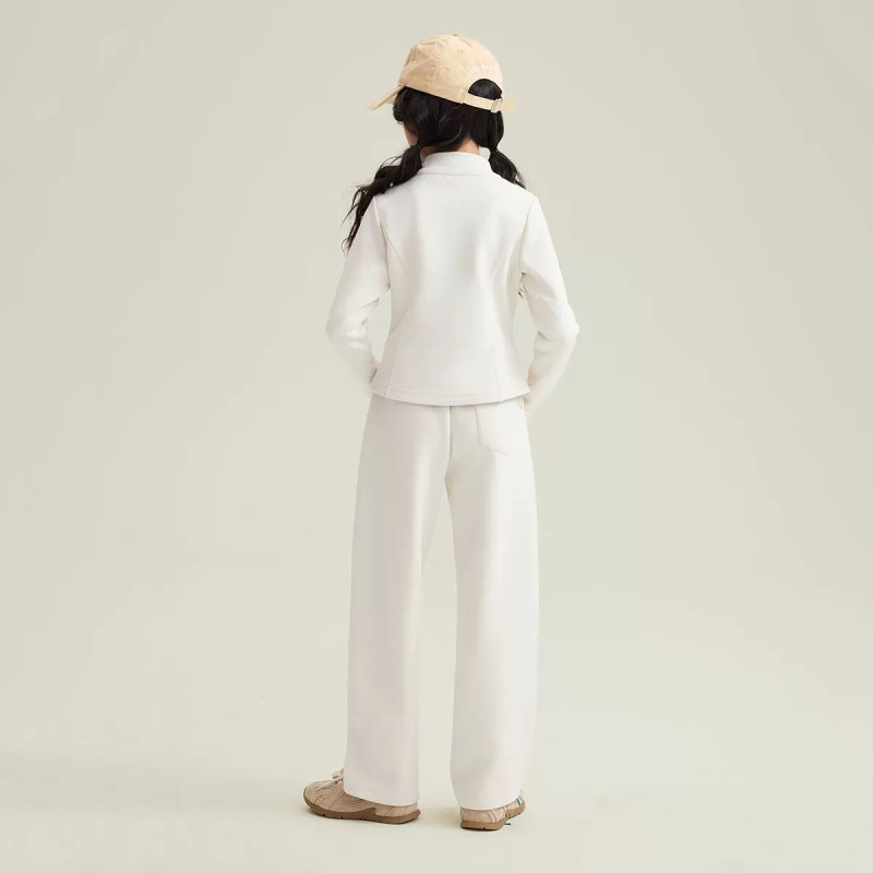 Set sportiv pentru fetițe, stil coreean, primăvară, jachetă și pantaloni – două piese