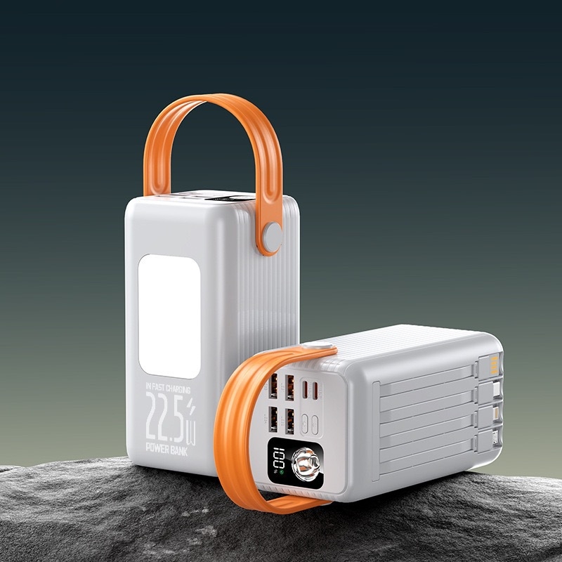 Power bank solar portabil de 100000mAh pentru camping în aer liber cu încărcare rapidă