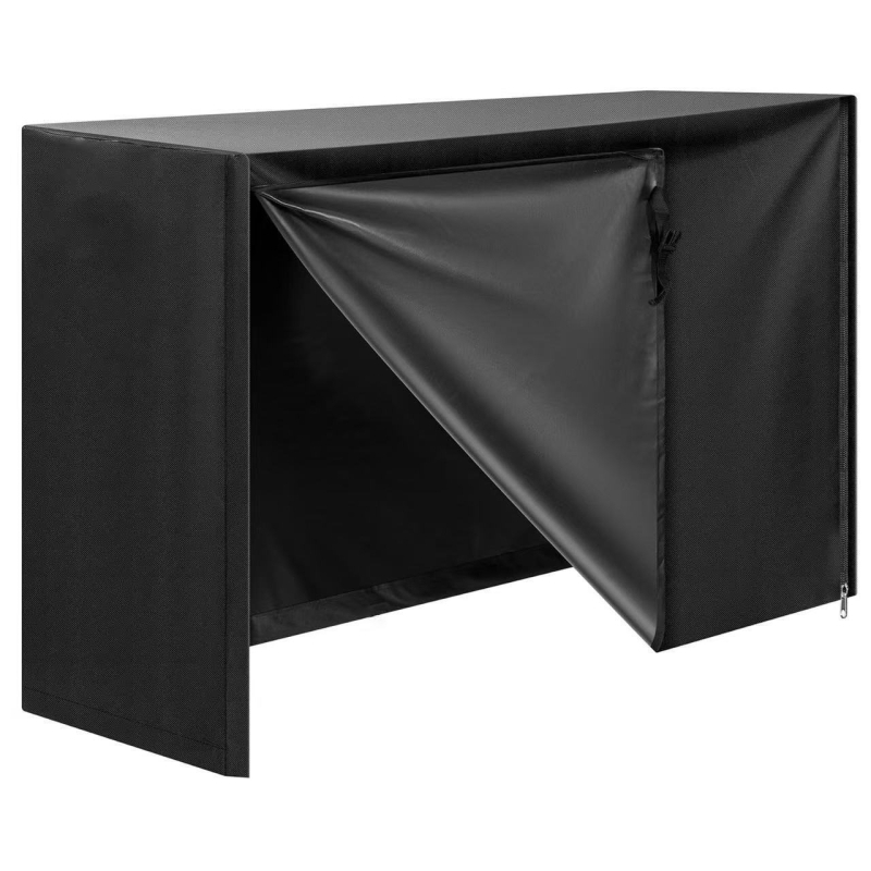 Husa de exterior pentru lemne cu cadru din lemn, impermeabilă, protecție UV, țesătură Oxford 420D