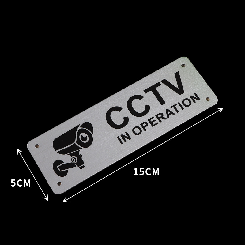 Etichetă din aluminiu 15 cm × 5 cm pentru utilaje industriale, imprimare prin serigrafie, rezistentă la coroziune, etichetă autoadezivă pentru camere – Xu Hong