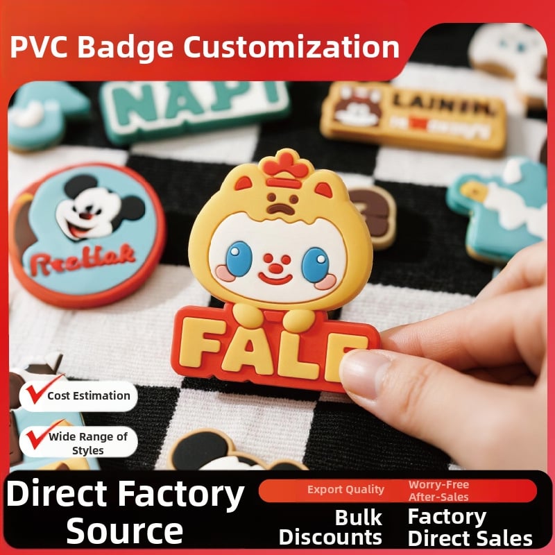 Siglă PVC cu cupolă epoxidică cristal, insignă din silicon 3D gravată cu laser