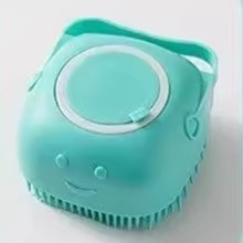 Perie de baie din silicon pentru câini – perie de îngrijire pentru animale de companie