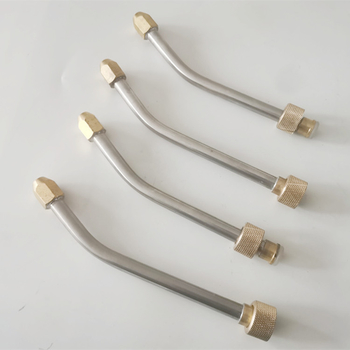 Car Warrior duză cu formă de ventilator pentru curățarea aparatelor de aer condiționat, cap curbat de pistol de pulverizare, duză de înaltă presiune, accesorii pentru curățarea electrocasnicelor