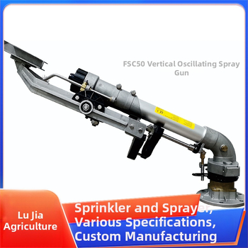 Pistol de stropire vertical cu braț basculant pentru irigații agricole