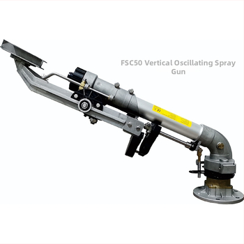Pistol de stropire vertical cu braț basculant pentru irigații agricole