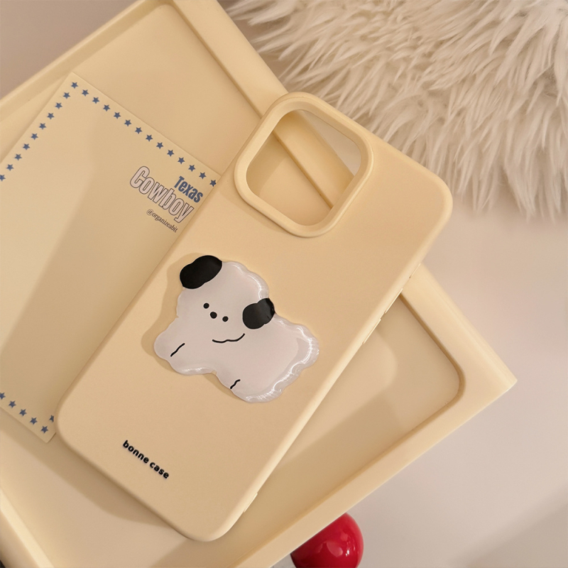 Carcasă TPU în stil Ins pentru iPhone 14 Pro Max, cu motiv cățeluș și protecție anti-șoc