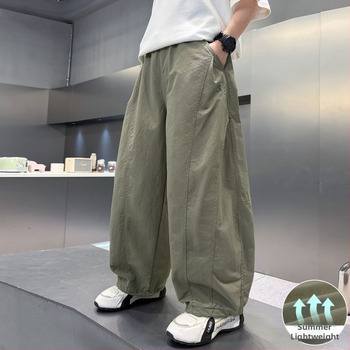 Pantaloni jeansi de toamnă pentru băieți, model 2026, pantaloni lungi casual pentru copii mai mari