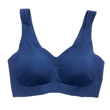 Sutien sport fără cusături, push-up, decolteu adânc în V, 4-a generație