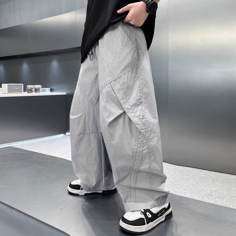 Pantaloni de vară ușori anti-țânțari pentru băieți, stil coreean, lungi pentru copii mai mari, pantaloni sport de vară
