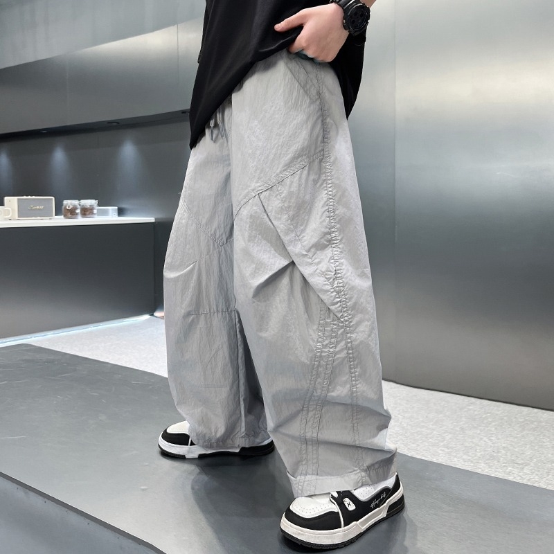Pantaloni de vară ușori anti-țânțari pentru băieți, stil coreean, lungi pentru copii mai mari, pantaloni sport de vară