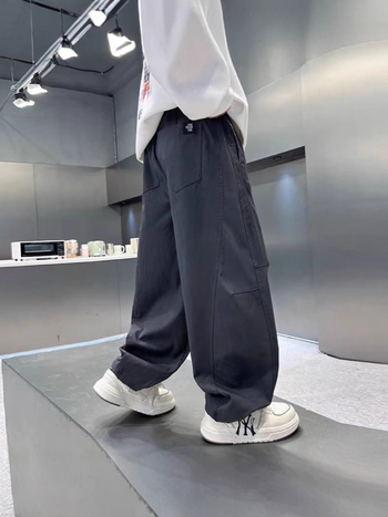 Pantaloni pentru băieți toamna, casual, stil street, pentru copii și adolescenți, model primăvară–toamnă, vârsta 8–15 ani